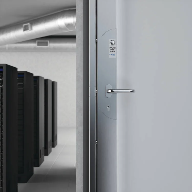 Porte de hall d'immeuble Picard Telcom 4